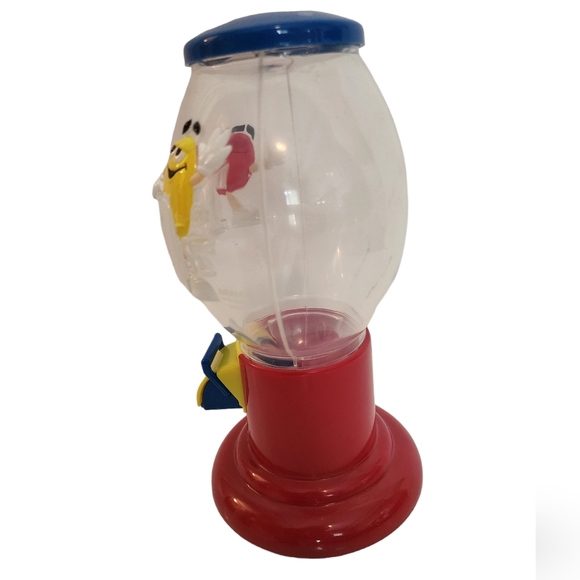M&M'S Candy Dispenser 3 D Yellow Red Characters 8.75 in Tall - Picture 3 of 8